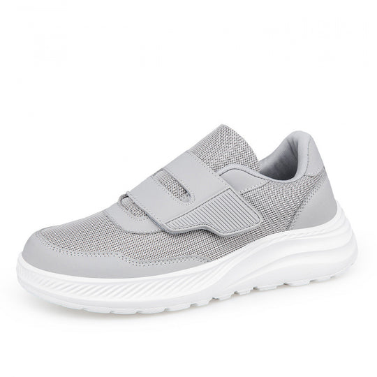Damen Sportliche Slip-On Sneakers mit praktischem Klettverschluss und atmungsaktivem Obermaterial EB