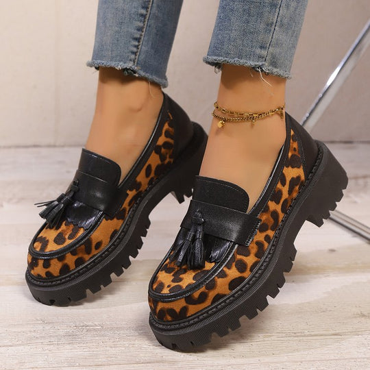 Damen Plateau-Loafers EB