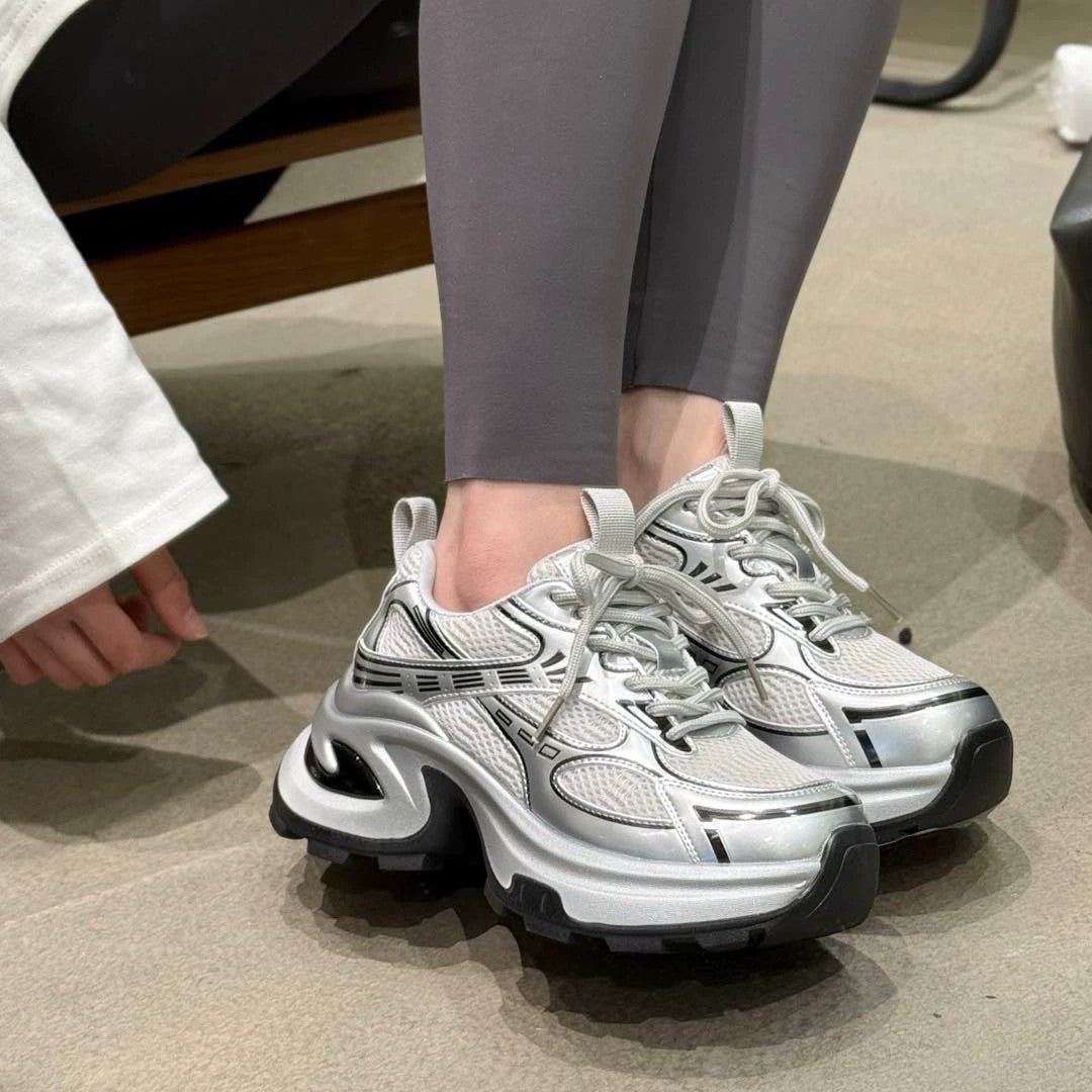 Damen Modische Sneaker mit maximaler Dämpfung und atmungsaktivem Obermaterial EB