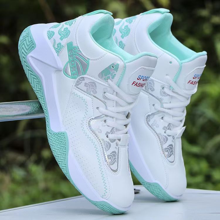 Damen Sportliche und modische Sneakers mit verstärkter Sohle EB