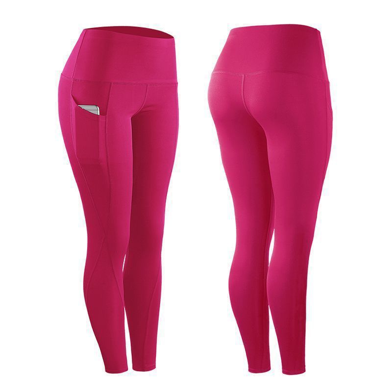 Damen Hochleistungs-Leggings mit praktischen Seitentaschen EB