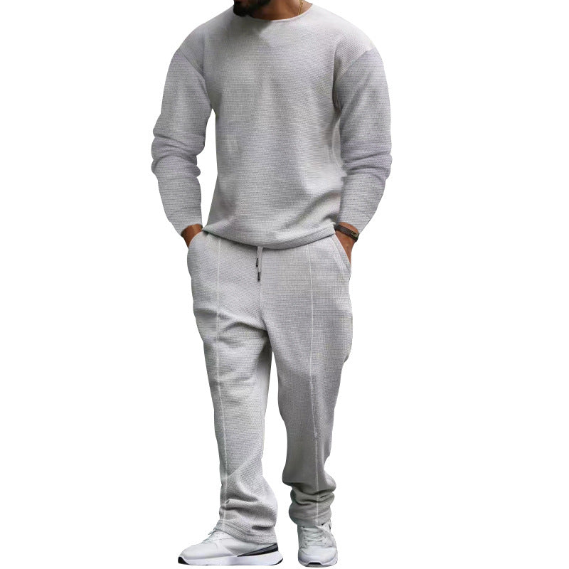 Herren lässiger Strickanzug aus atmungsaktivem Material EB