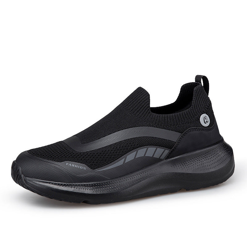Damen Komfortable Slip-On Sneakers mit rutschfester Sohle und atmungsaktivem Obermaterial EB