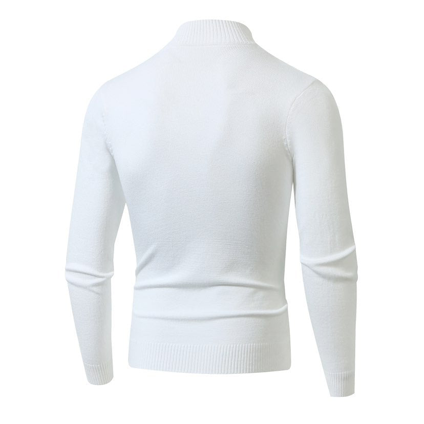 Herren Strickpullover mit modernem Strukturmuster EB