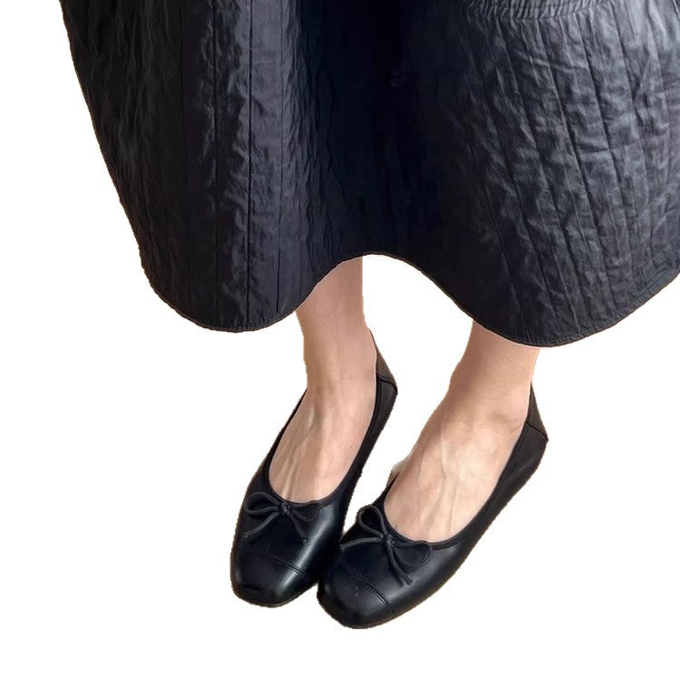 Damen Ballerinas mit elegantem Schleifen-Design und bequemer Passform EB