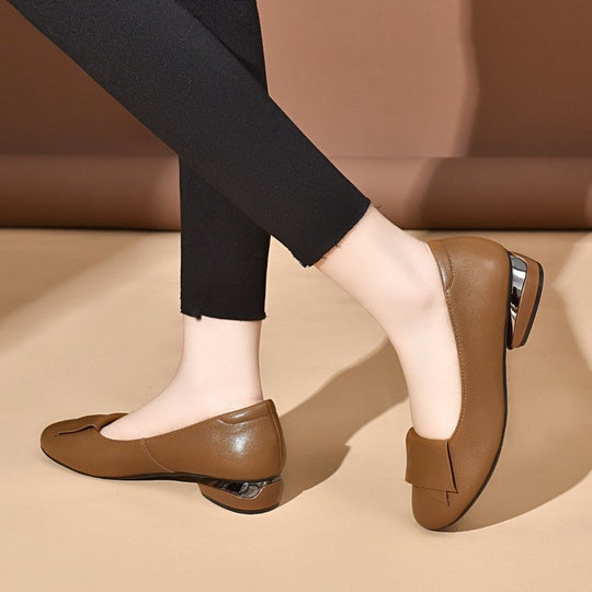 Damen elegante Ballerinas mit modischem Schleifenakzent und komfortablem Innenfutter EB