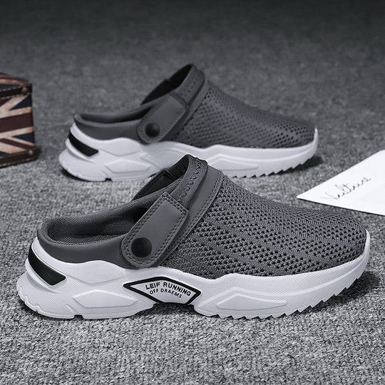 Damen Atmungsaktive Clogs mit rutschfester Sohle und flexiblem Obermaterial EB