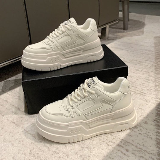 Damen Chunky Sneakers mit sportlichem Design und klobiger Sohle EB
