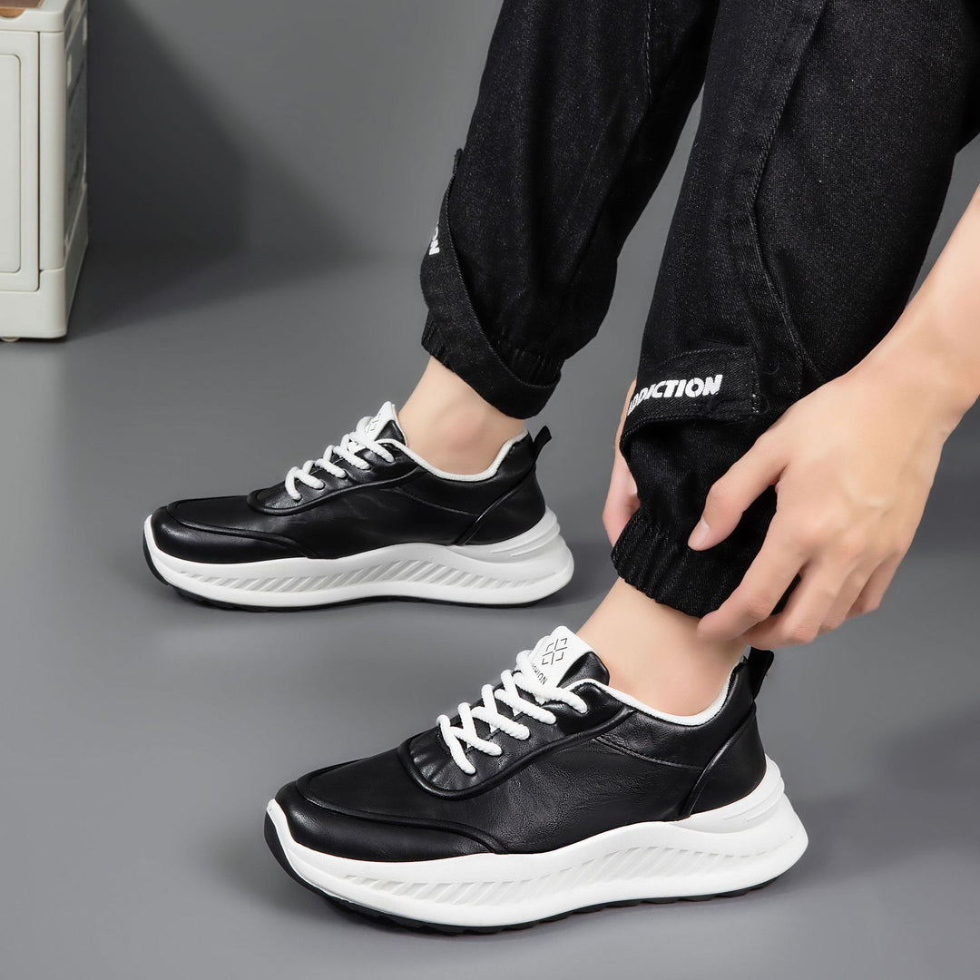 Damen Sneaker aus hochwertigem Leder mit dämpfender Sohle EB