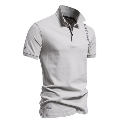 Herren Polo-Shirt mit modernem Design und feiner Struktur EB