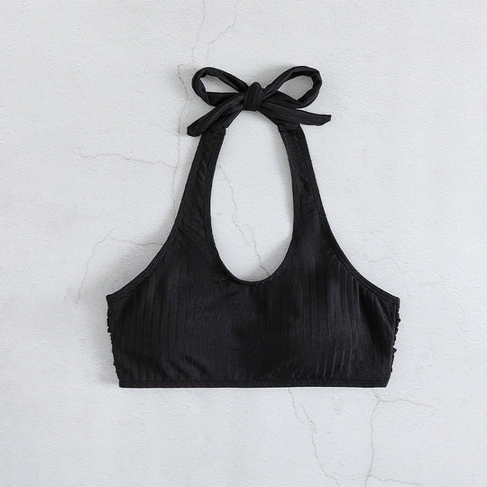 Damen Sportoberteil im Rippdesign EB