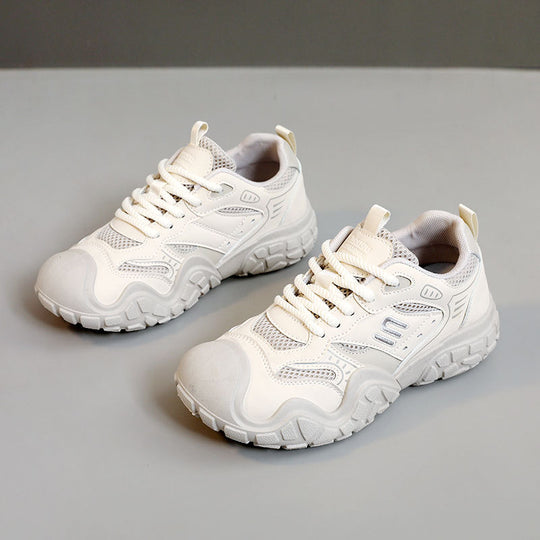 Damen Komfortable Freizeitsneaker mit atmungsaktiver Netzstruktur und sportlichem Design EB