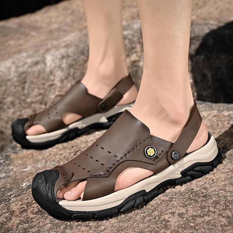 Herren Sportliche Freizeitsandalen mit rutschfester Sohle EB