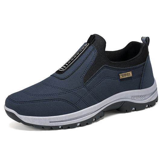 Damen komfortable Slip-On Freizeitschuhe mit rutschfester Sohle EB