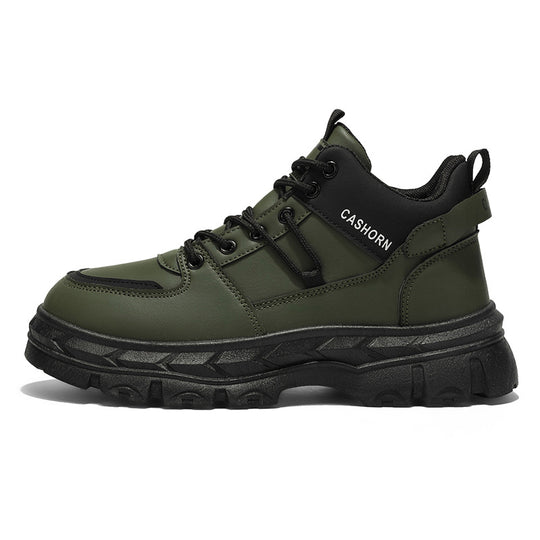Damen Sportliche High-Top Sneakers mit robuster Sohle und atmungsaktiven Einsätzen EB