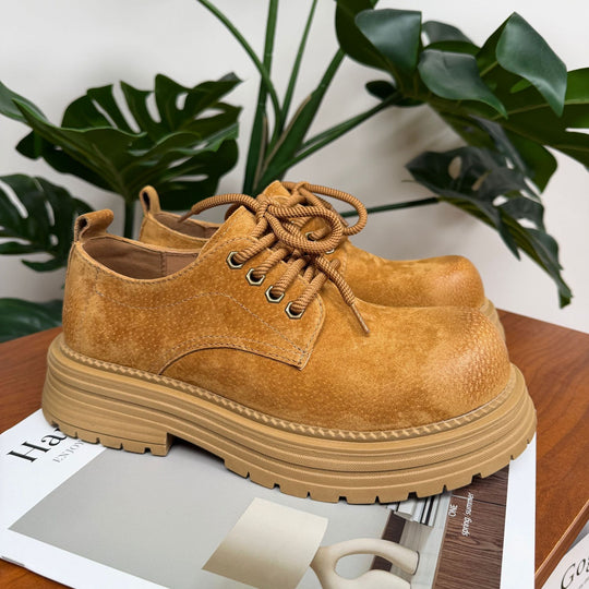 Damen modische Schnürschuhe mit atmungsaktiver Oberflächenstruktur EB