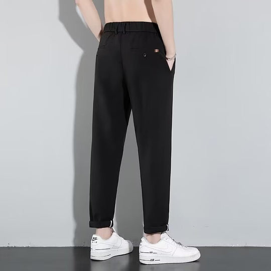 Herren schlanke Chino-Hose mit elegantem Schnitt und atmungsaktivem Material EB