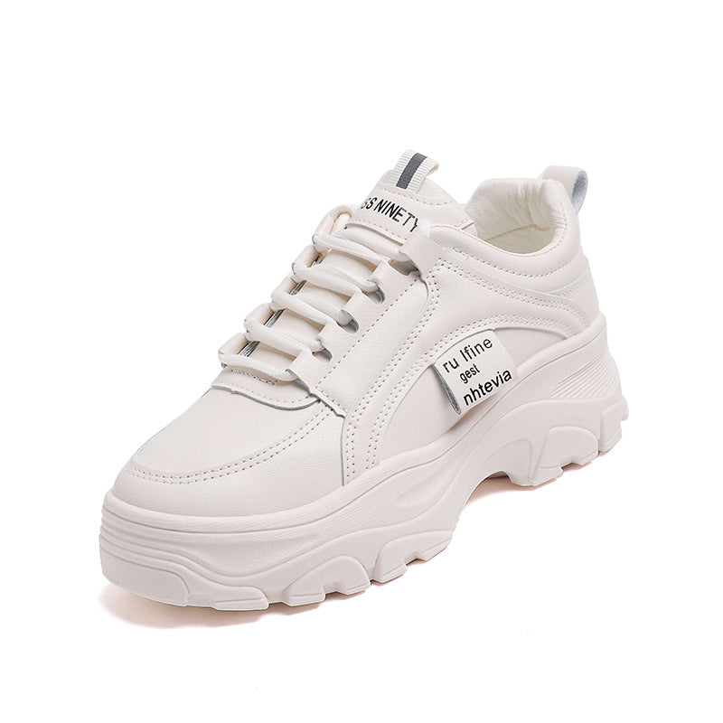 Damen Chunky Sneakers mit rutschfester Profilsohle und atmungsaktivem Obermaterial EB