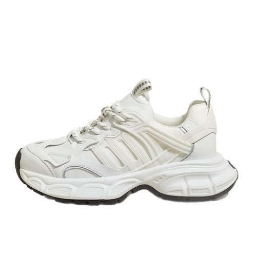 Damen Sportliche Sneaker mit robustem Sohlenaufbau und atmungsaktiver Mesh-Oberfläche EB