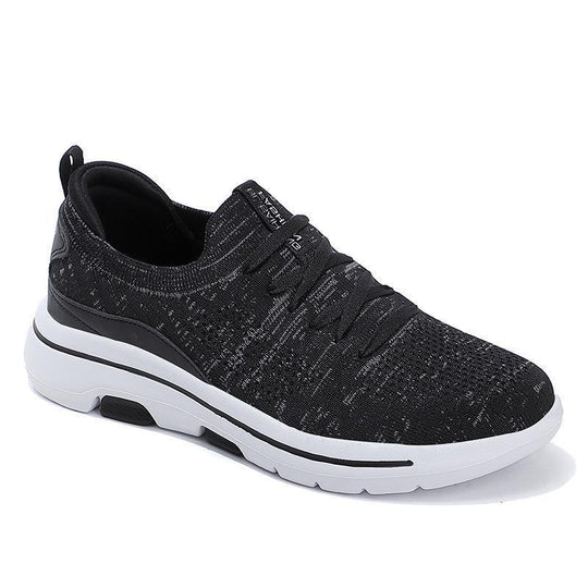 Damen Komfortable Lauf-Sneaker mit atmungsaktivem Strick-Obermaterial EB