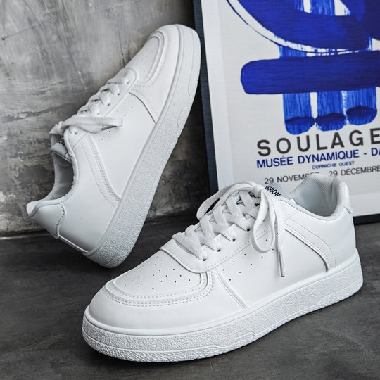 Damen Klassische Sneakers mit perforierter Oberflächenstruktur und bequemer Dämpfung EB