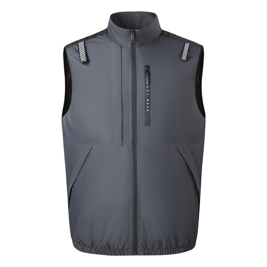 Damen sportliche Funktionsweste mit reflektierenden Designelementen R&B