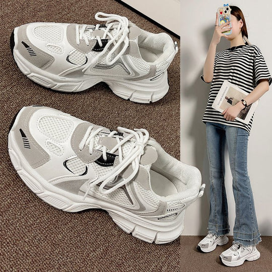 Damen sportliche und atmungsaktive Sneakers EB