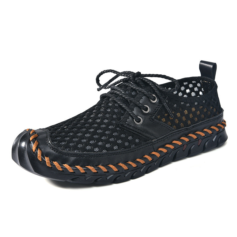 Herren Atmungsaktive Netzsneaker mit rutschfester Sohle EB