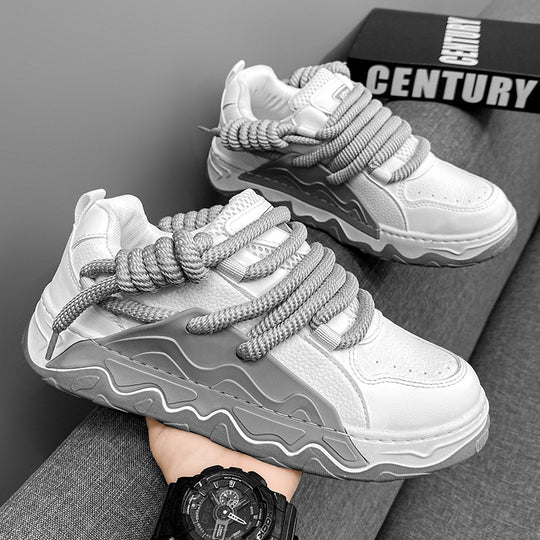Damen Sportliche Sneakers mit innovativer Dämpfungstechnologie und trendiger Schnürung EB
