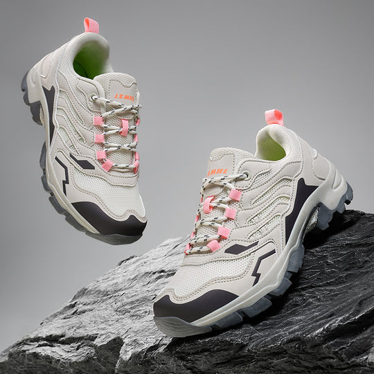 Damen Sportliche Trail Schuhe mit atmungsaktiver Mesh-Oberfläche und rutschfester Sohle EB