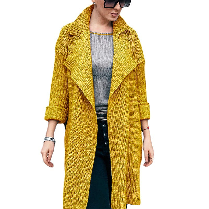 Damen oversized Strickmantel EB