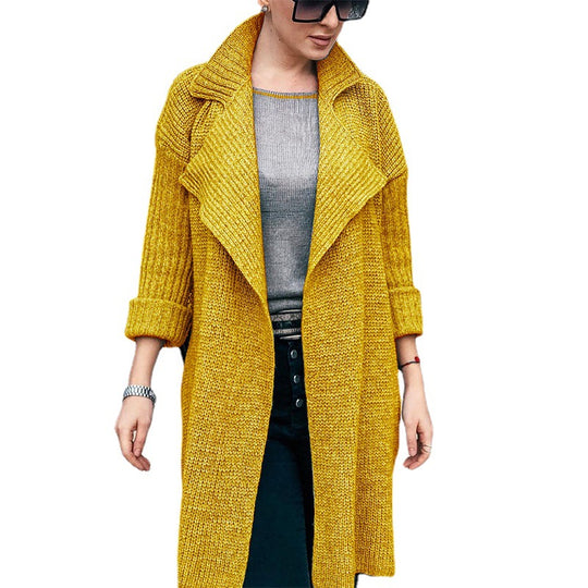 Damen oversized Strickmantel EB