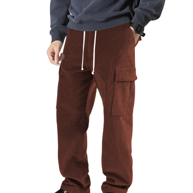 Damen Cargo-Hose mit elastischem Bund und praktischen Seitentaschen EB