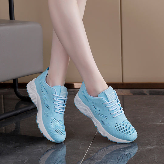 Damen Sportliche Lauf-Schuhe mit atmungsaktiver Oberflächenstruktur EB