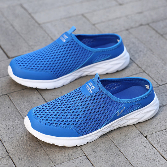 Damen Atmungsaktive Slip-On Freizeitschuhe mit rutschfester Sohle und flexiblem Obermaterial EB