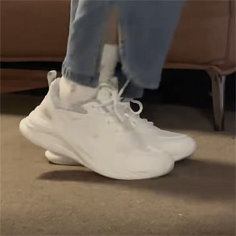 Damen Sportliche Sneakers mit atmungsaktivem Obermaterial und gepolsterter Dämpfung EB