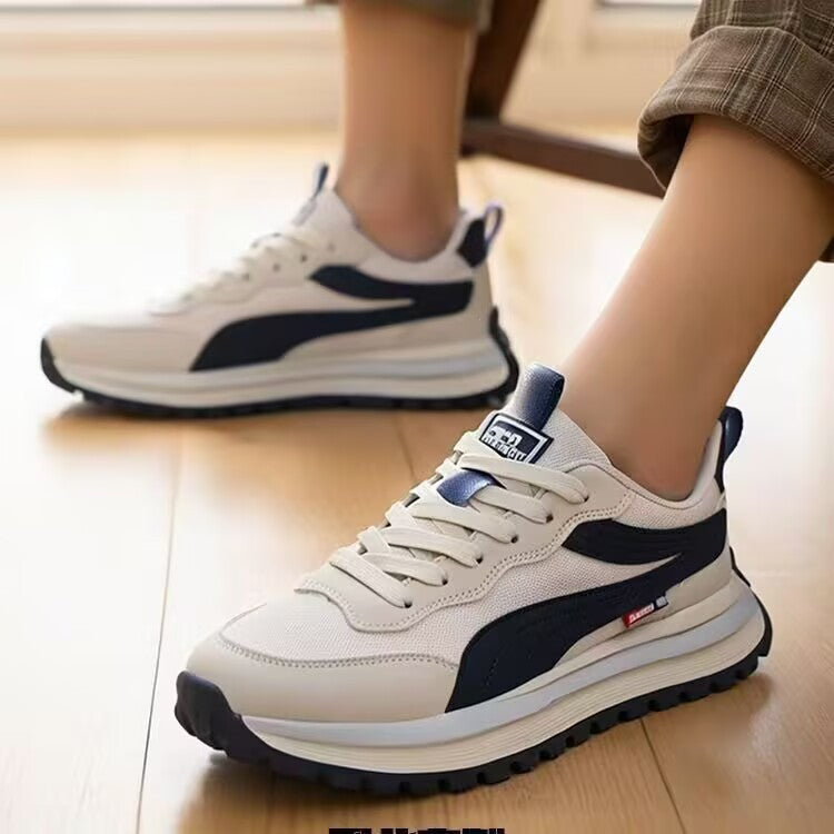 Damen Hochwertige und strapazierfähige Freizeitsneaker mit rutschfester Sohle EB