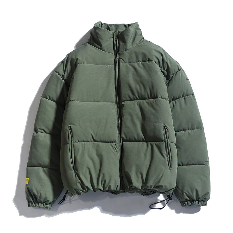 Damen modische Steppjacke mit hohem Kragen und praktischen Taschen EB