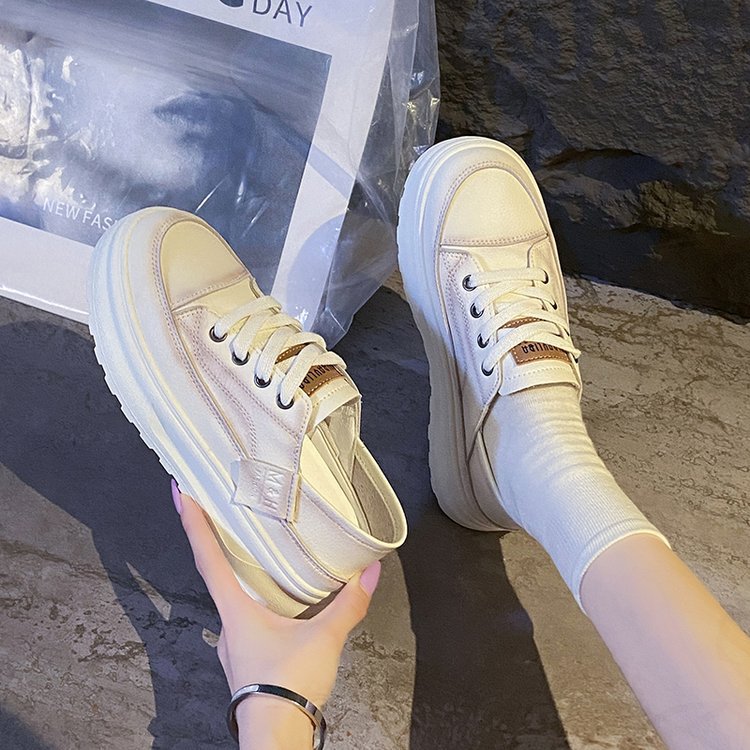 Damen Plateau-Sneaker mit elastischem Riemen und atmungsaktivem Obermaterial EB
