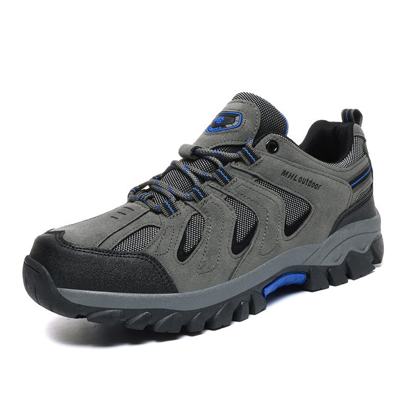 Herren nan urbaner Outdoor-Utility-Schnürschuh mit verstärkter Schutzkappe, atmungsaktiven Mesh-Einsätzen und griffiger Profilsohle EB
