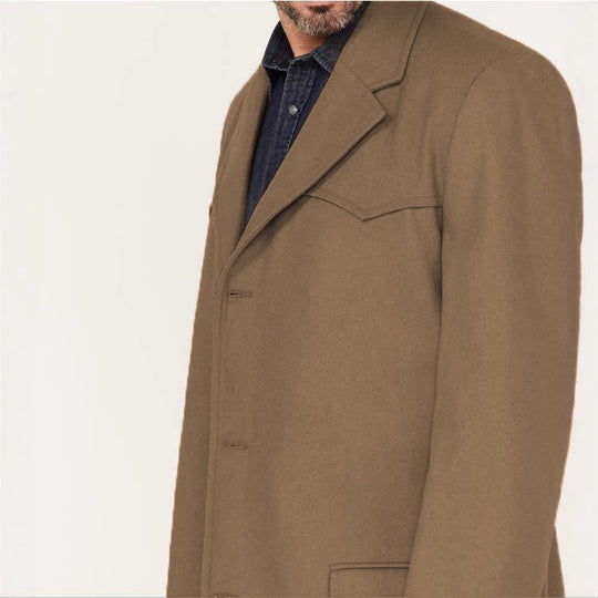 Herren eleganter, klassischer Überziehmantel EB