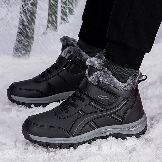 Damen isolierte Winterstiefel mit rutschfester Sohle EB