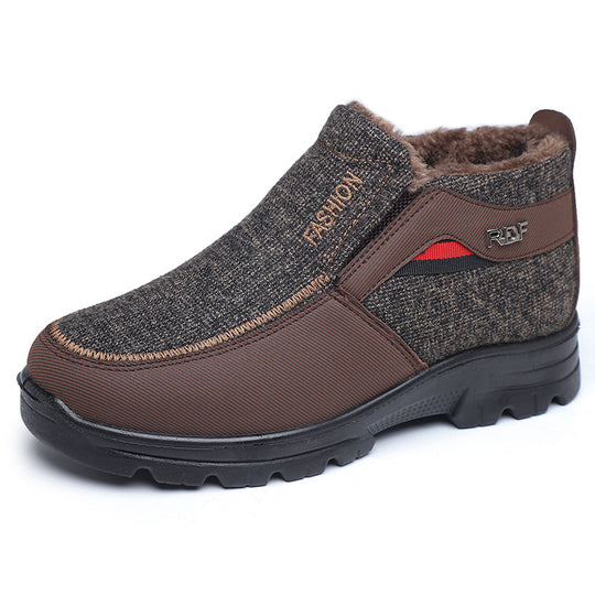 Damen Komfortable und warme Stiefeletten mit Futter EB