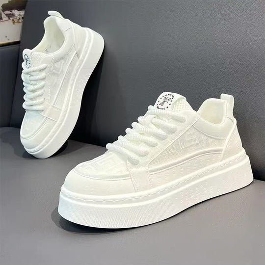 Damen Sportliche Sneaker mit atmungsaktiver Mesh-Oberfläche und rutschfester Sohle EB