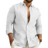 Herren Leichtes Leinenhemd EB