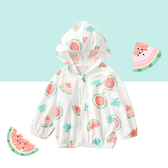 Unisex nan leichtgewicht Musselin Kapuzenjacke für Babys mit elastischen Bündchen EB