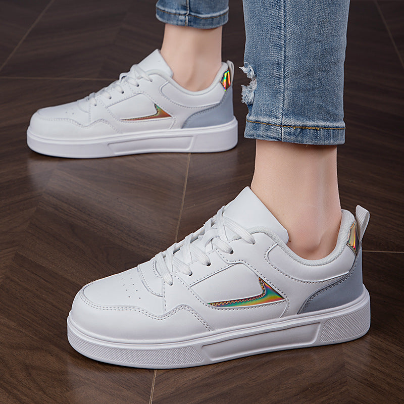 Damen Sportliche Freizeitsneaker mit modischem Design und atmungsaktiver Sohle EB