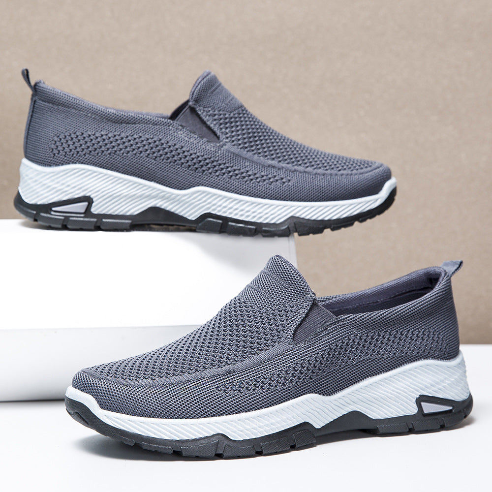 Damen Atmungsaktive Komfort-Sneaker mit elastischem Obermaterial EB
