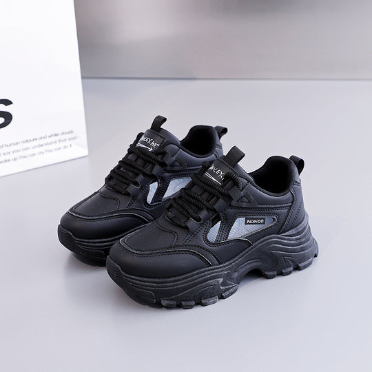 Damen Sportliche Chunky Sneakers mit atmungsaktiver Mesh-Oberfläche und stoßdämpfender Sohle EB