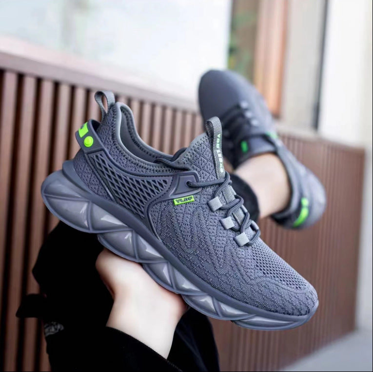 Damen Sportliche Mesh-Laufschuhe mit ergonomischer Dämpfung EB